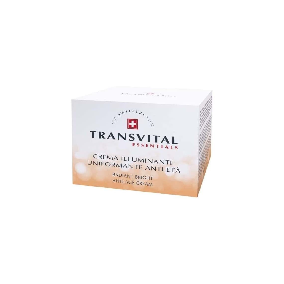 Transvital Crema Illuminante Uniformante Anti Età Viso 50ml