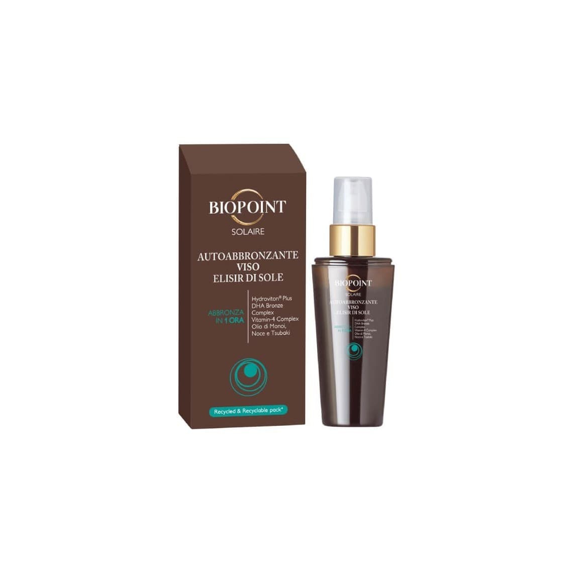 Biopoint Solare Autoabbronzante Viso Elisir di Sole 50ml