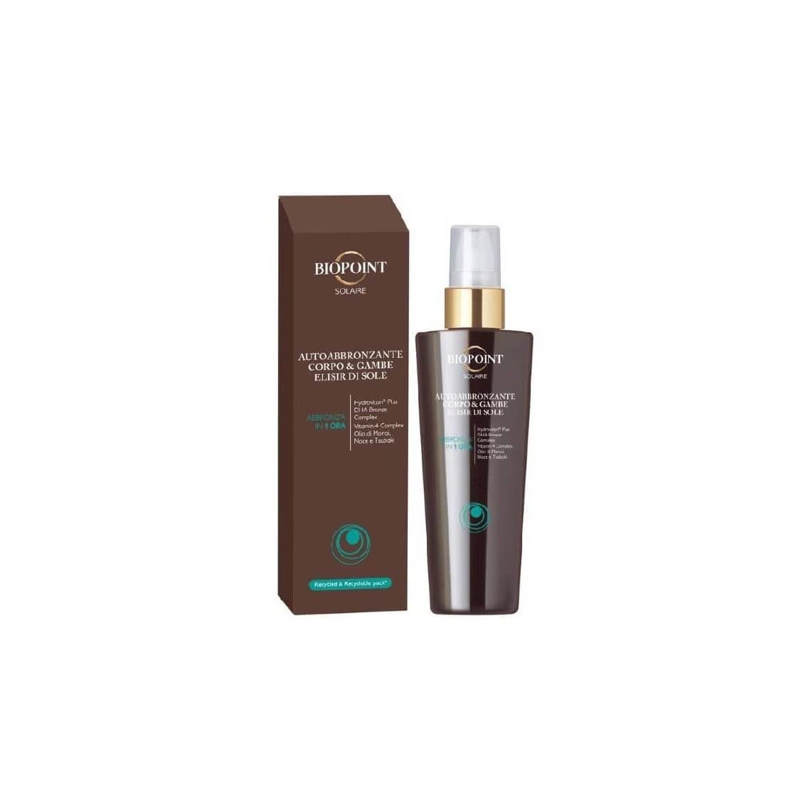 Biopoint Solare Autoabbronzante Corpo e Gambe Elisir di Sole 150ml