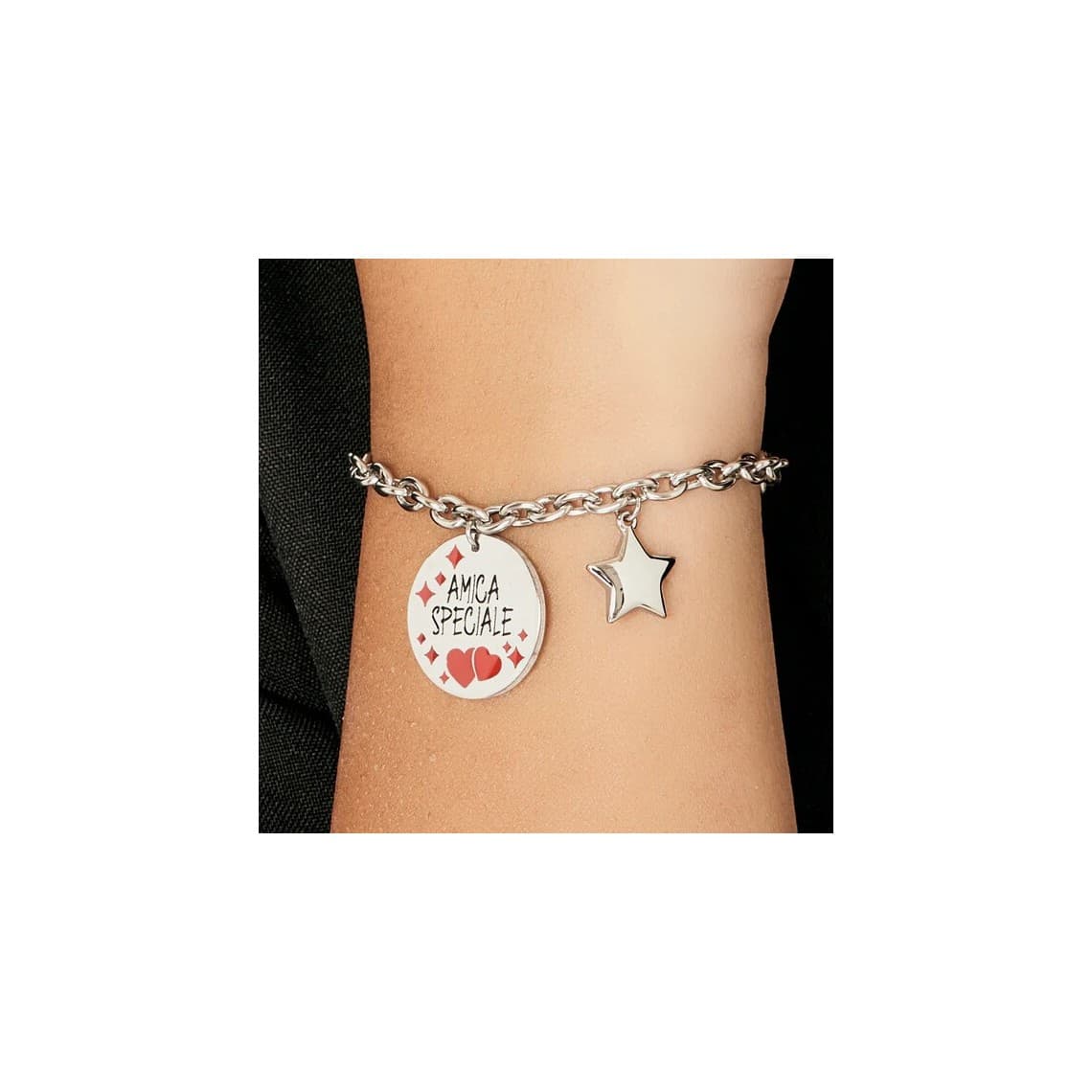 BRACCIALE DONNA IN ACCIAIO AMICA SPECIALE