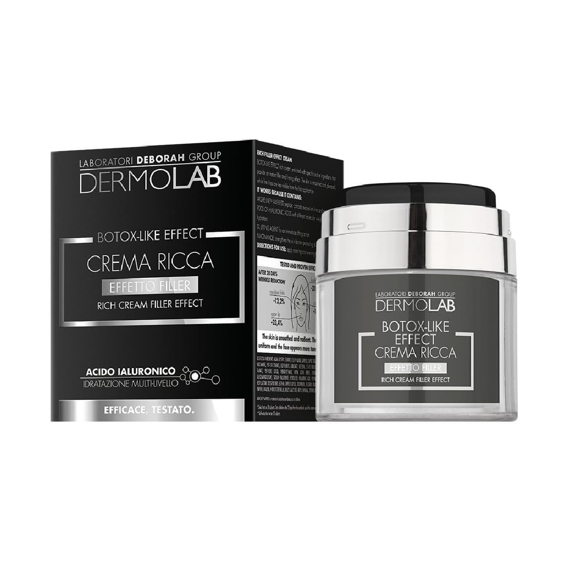 Dermolab Crema Ricca Effetto Filler Botox Like Effect