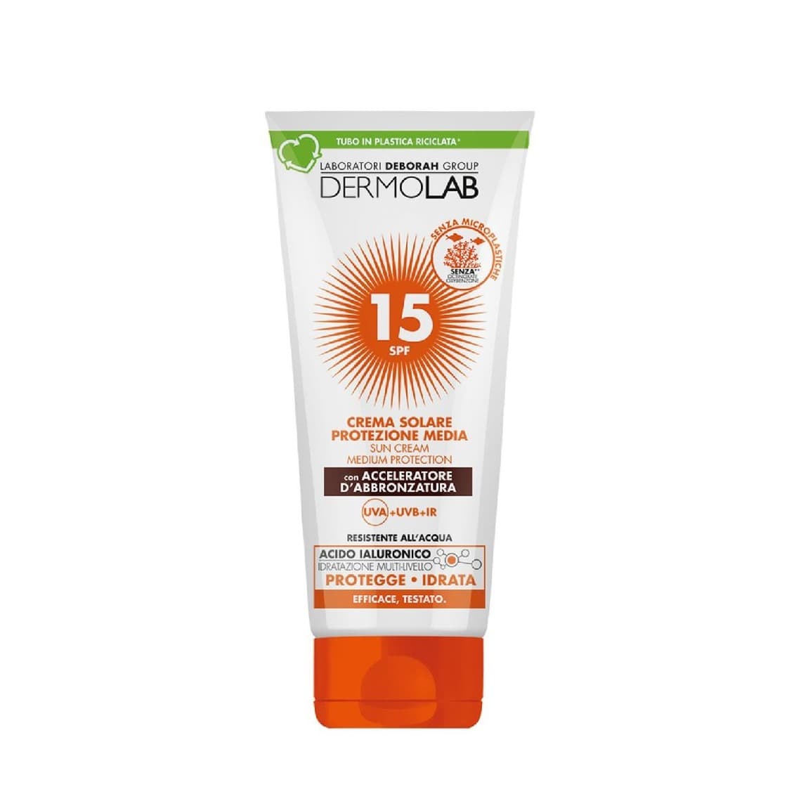 Dermolab Crema Solare Viso e Corpo SPF 15 200ml | Dermolab