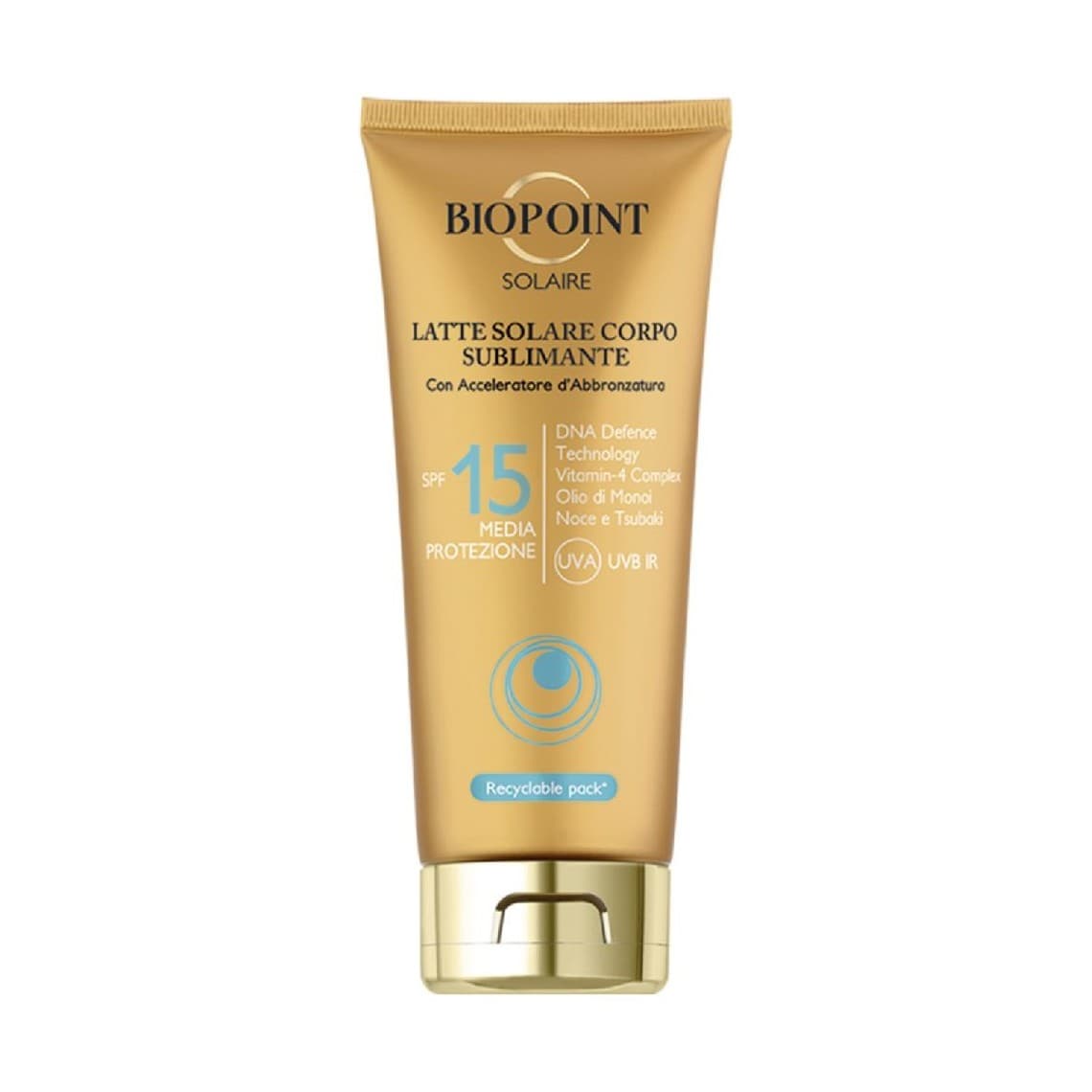 Biopoint Latte Solare Corpo Sublimante SPF15 200ml | Biopoint