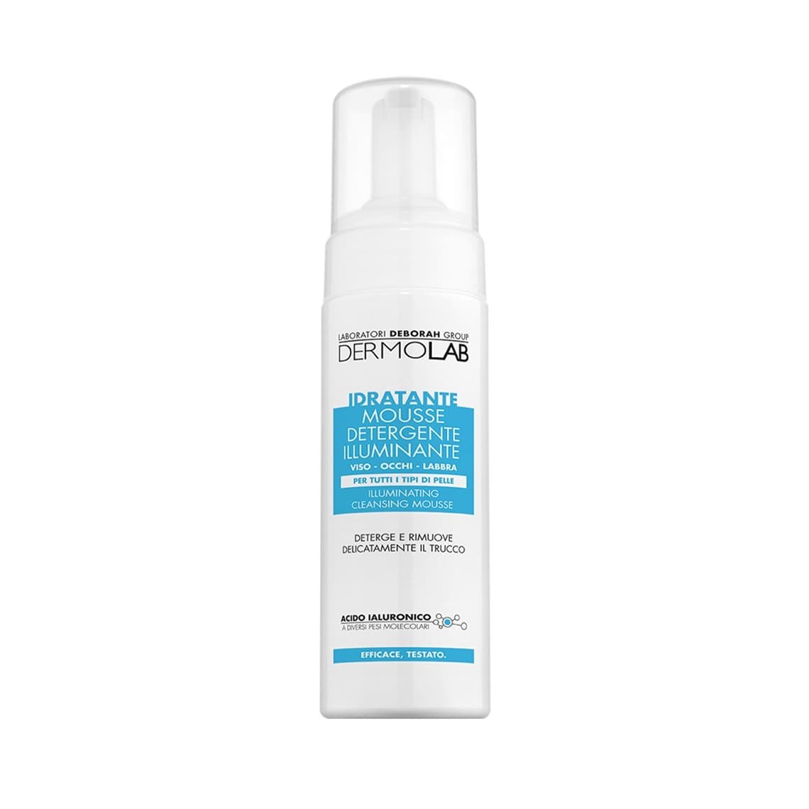 Dermolab Mousse Idratante Detergente Illuminante 150ml