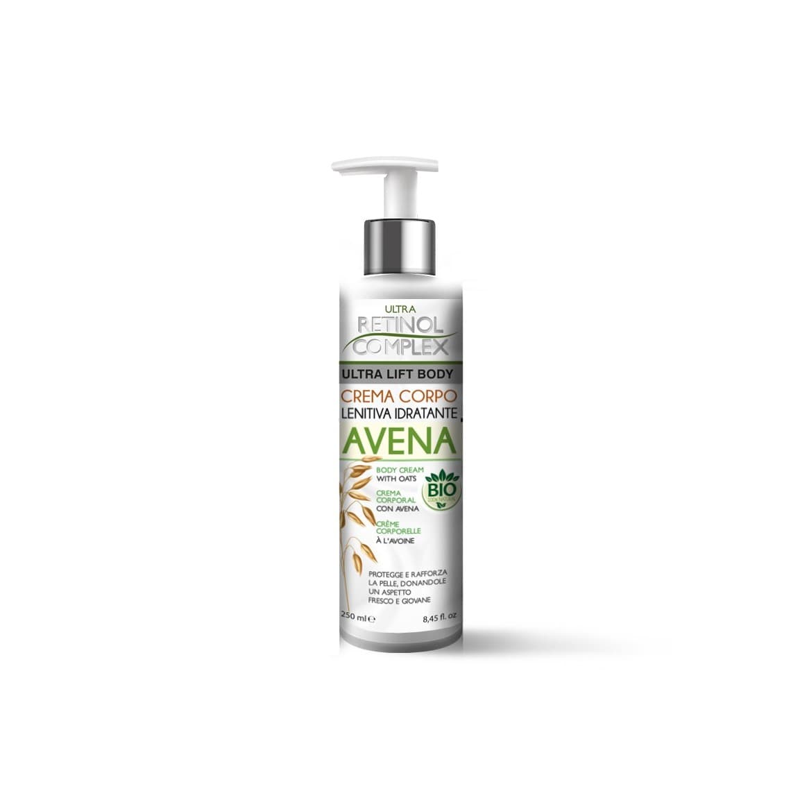 Retinol Complex Crema Corpo Avena Lenitiva Idratante 250ml