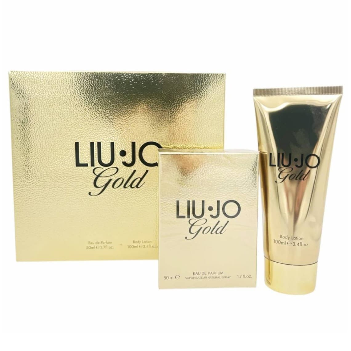 Liu Jo Gold Cofanetto EDP 50ml + Latte Corpo | Regalo Donna