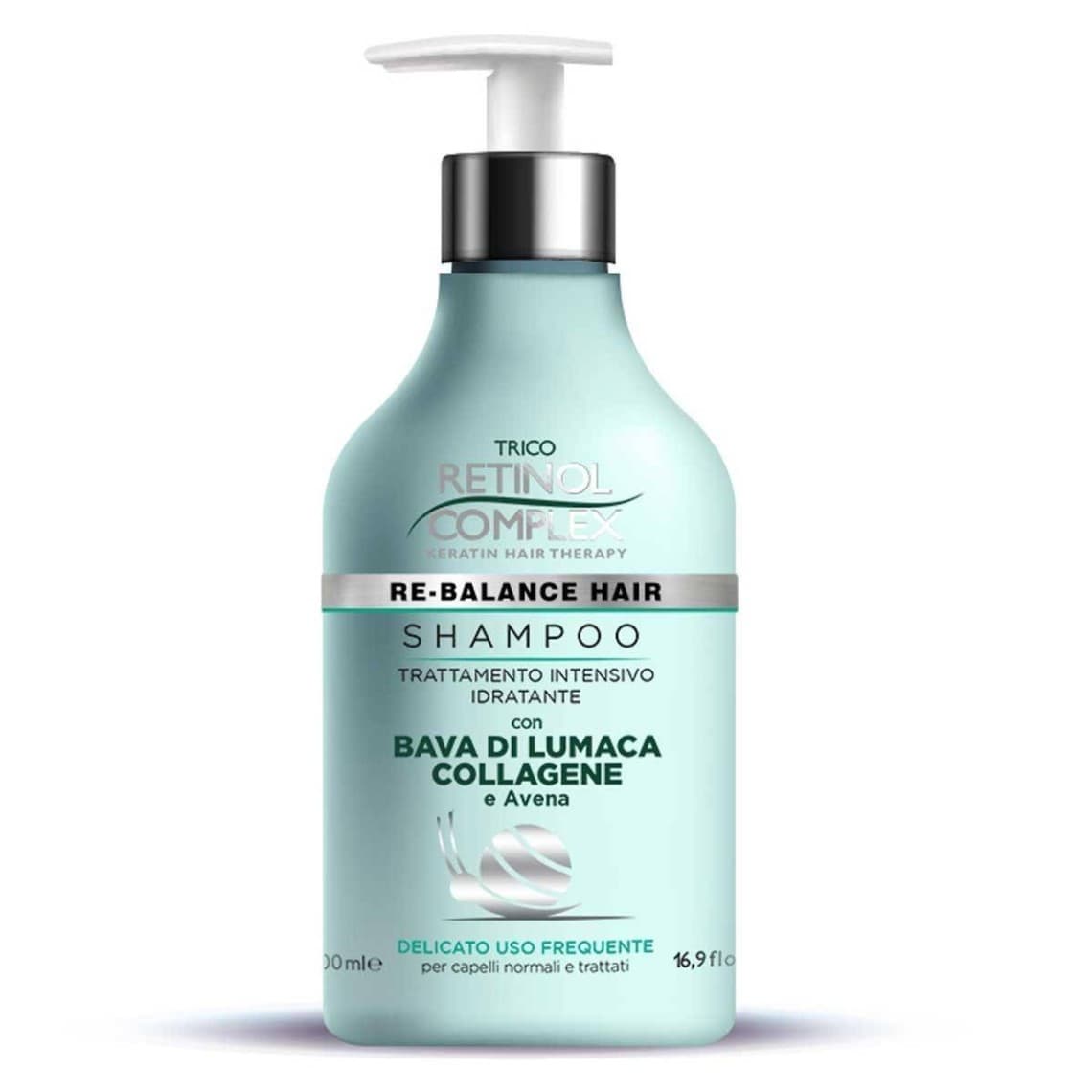 Retinol Complex Shampoo Bava di Lumaca Collagene e Aveva 500ml