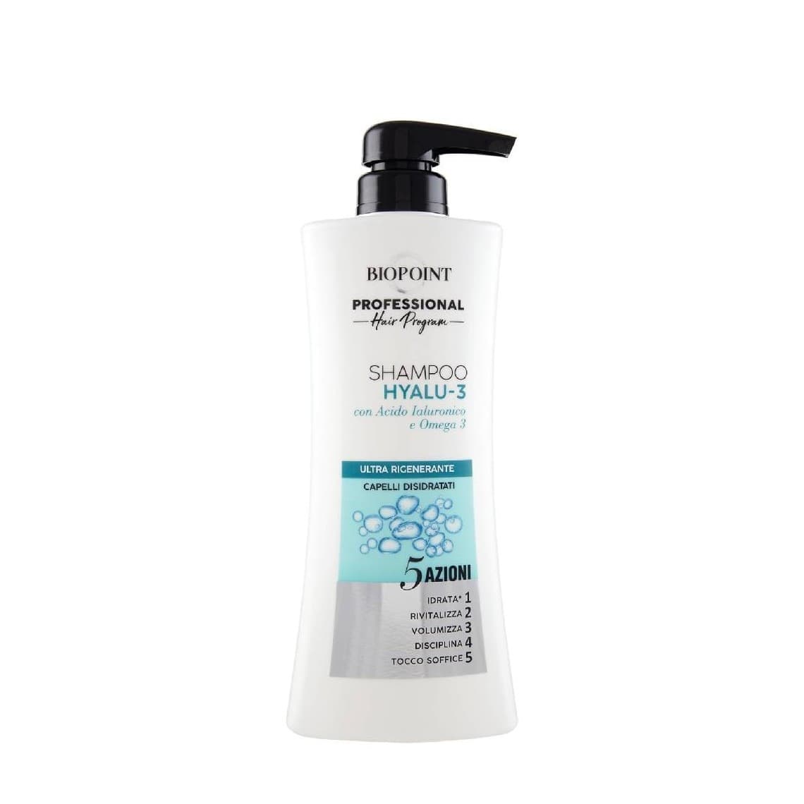 Biopoint Shampoo Hyaluron Acido Ialuronico e Omega 3 400ml