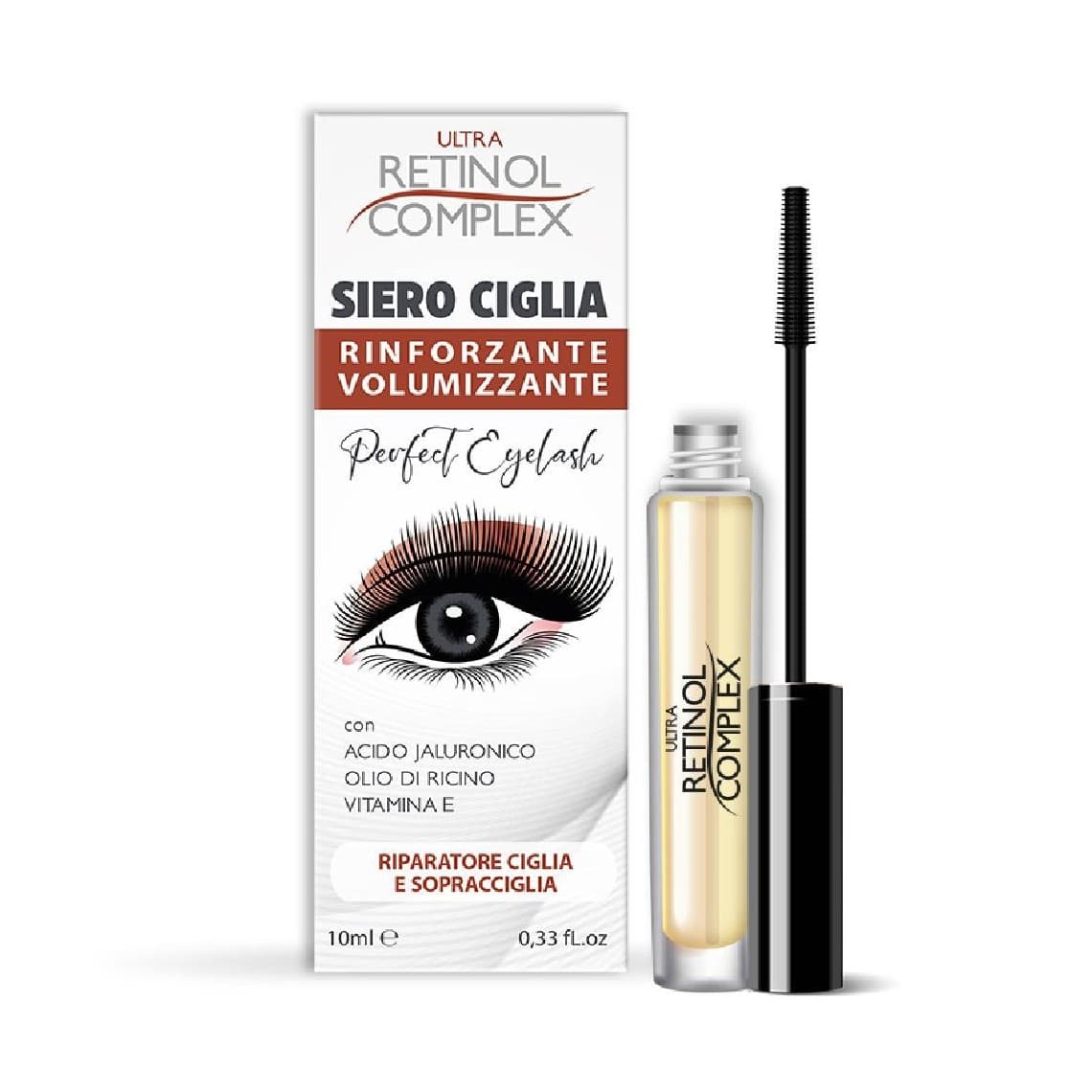 Retinol Complex Siero Ciglia Rinforzante Volumizzante 10ml