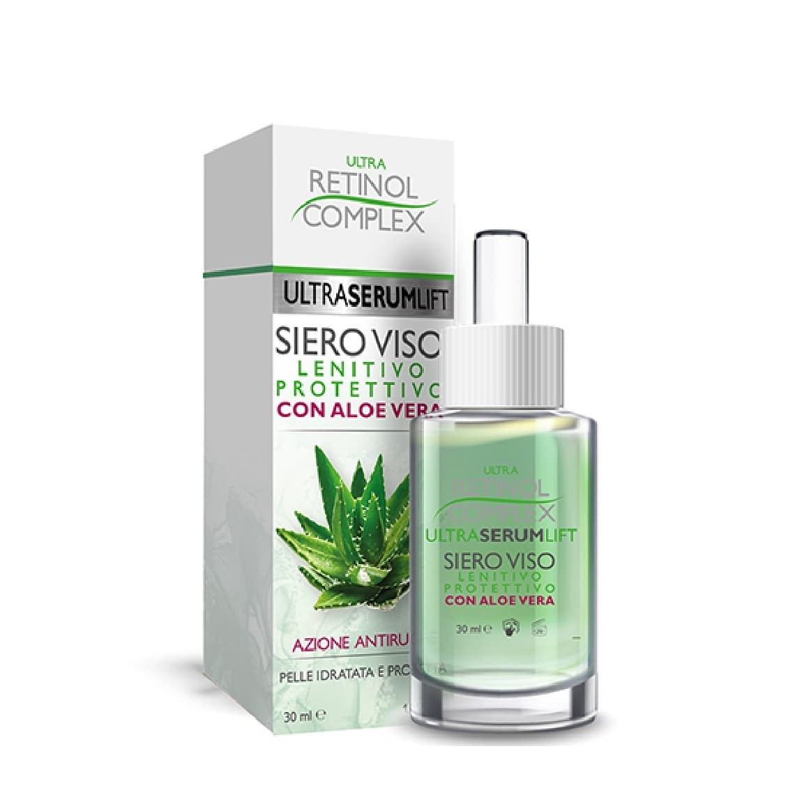 Retinol Complex Siero Viso Lenitivo Protettivo con Aloe Vera 50ml