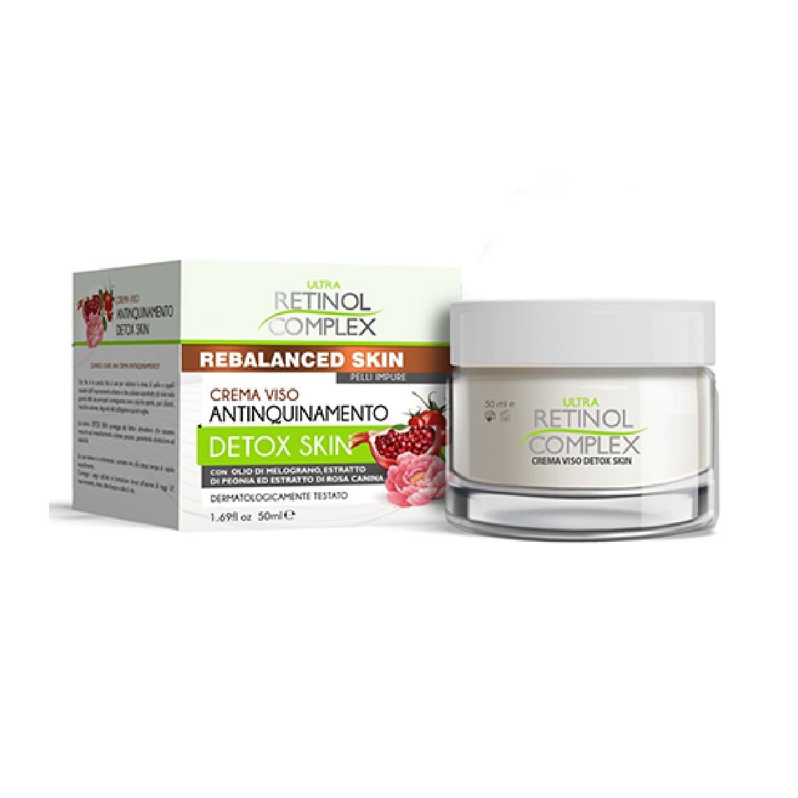 Retinol Complex Crema Viso Antinquinamento Detox Skin 50ml