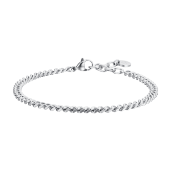 LUCA BARRA BRACCIALE UOMO IN ACCIAIO