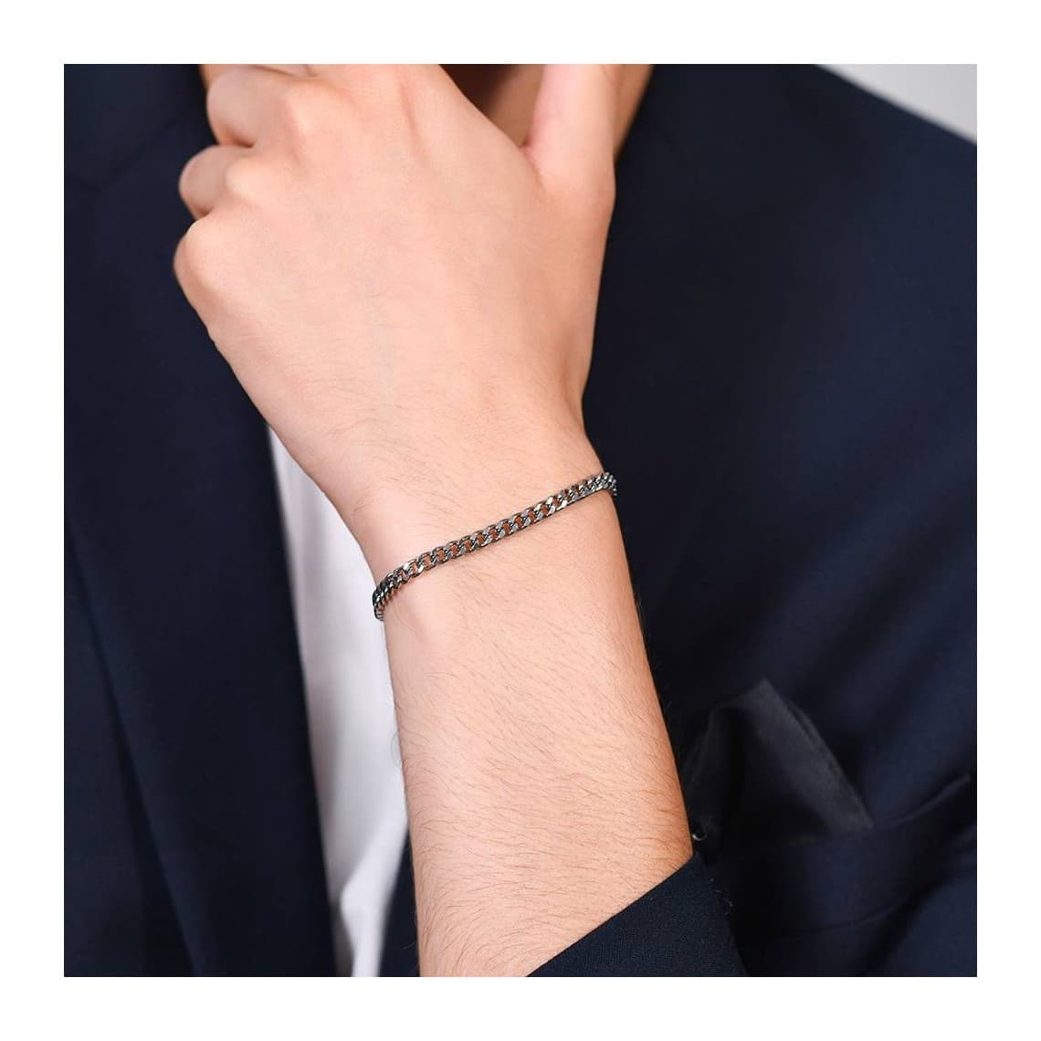 BRACCIALE UOMO IN ACCIAIO