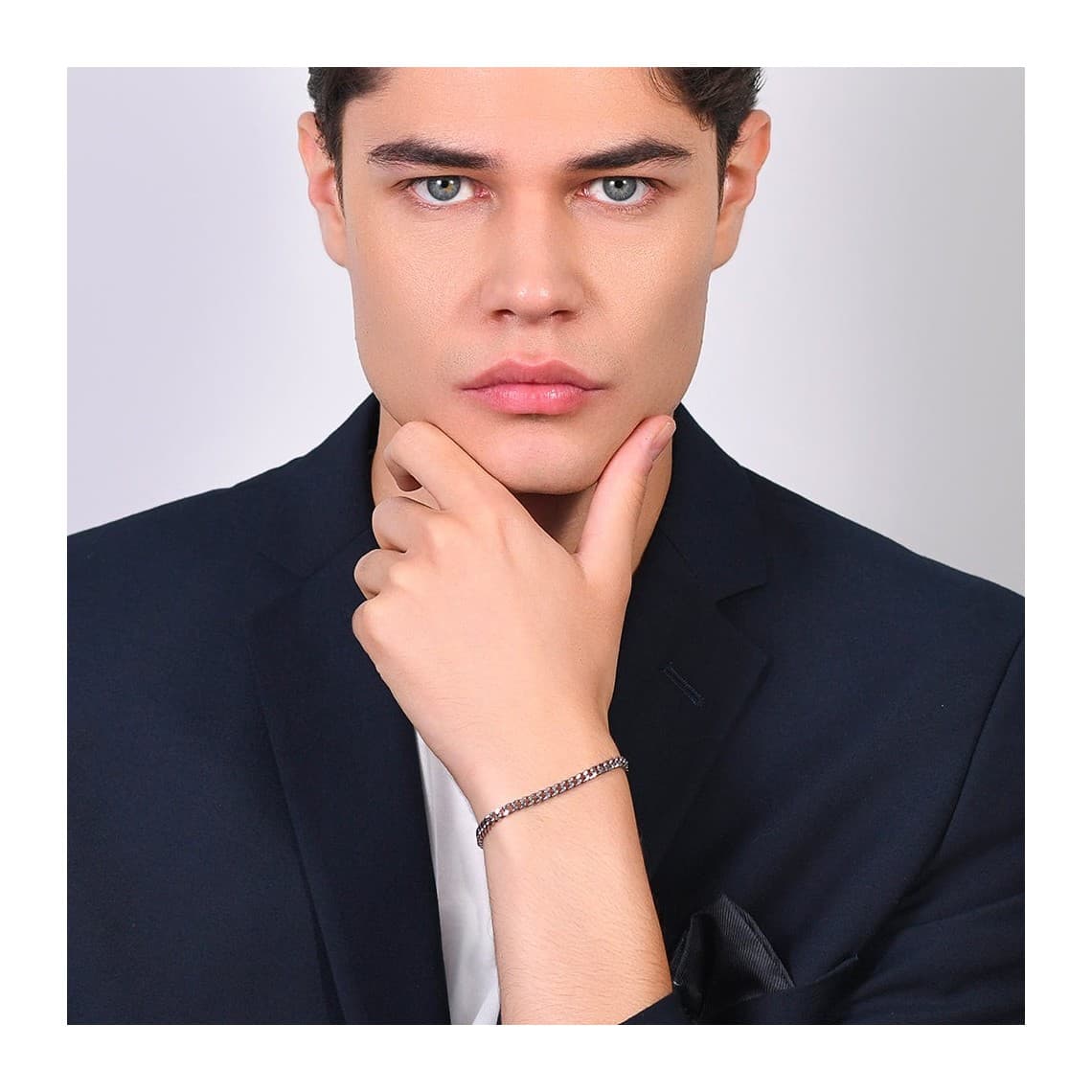 BRACCIALE UOMO IN ACCIAIO