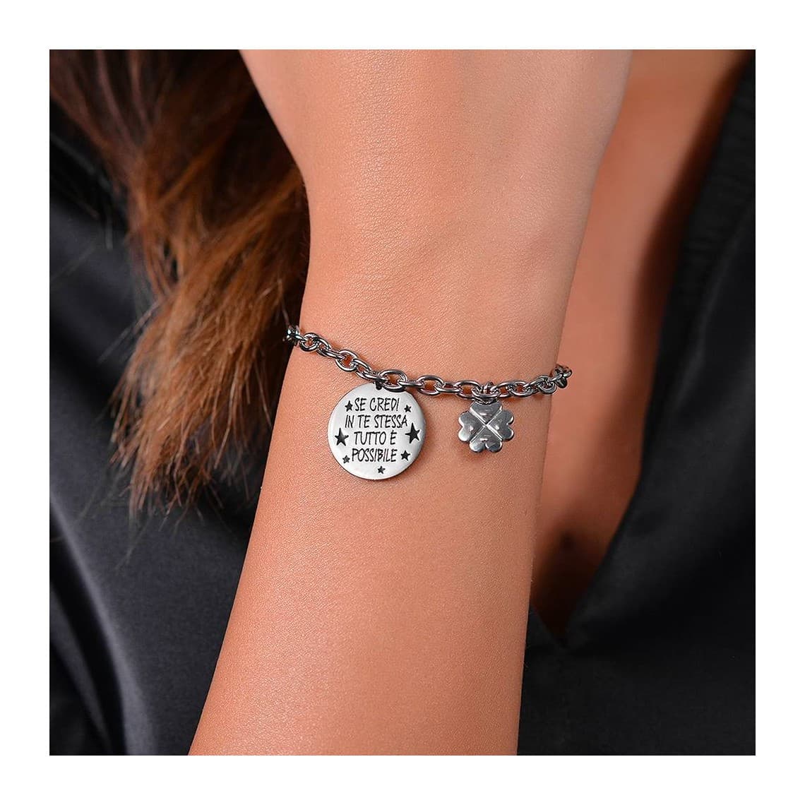 BRACCIALE DONNA IN ACCIAIO