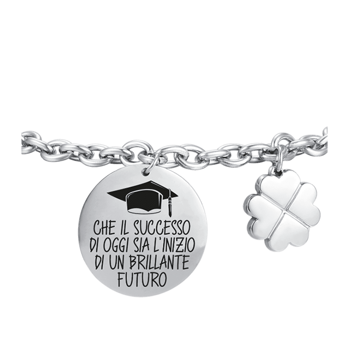 BRACCIALE DONNA IN ACCIAIO CHE IL SUCCESSO DI OGGI SIA L'INIZIO DI UN BRILLANTE