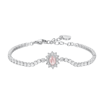 LUCA BARRA BRACCIALE DONNA IN ACCIAIO