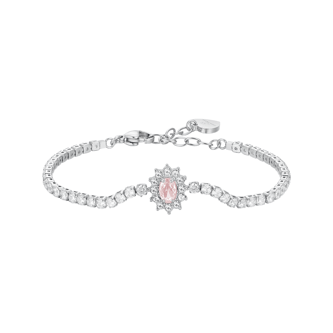 LUCA BARRA BRACCIALE DONNA IN ACCIAIO