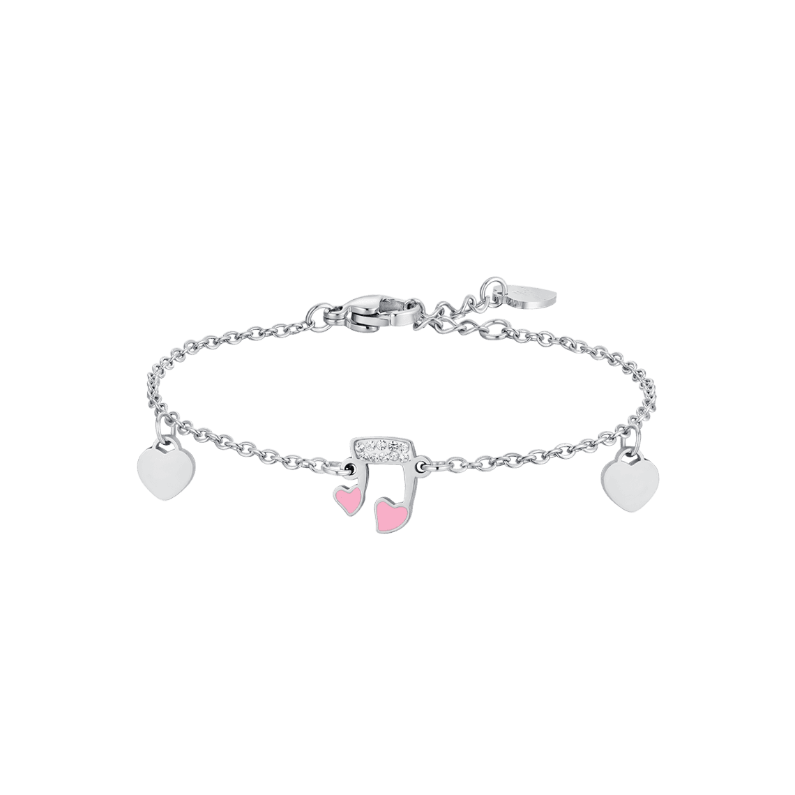 LUCA BARRA BRACCIALE BAMBINA IN ACCIAIO NOTA MUSICALE
