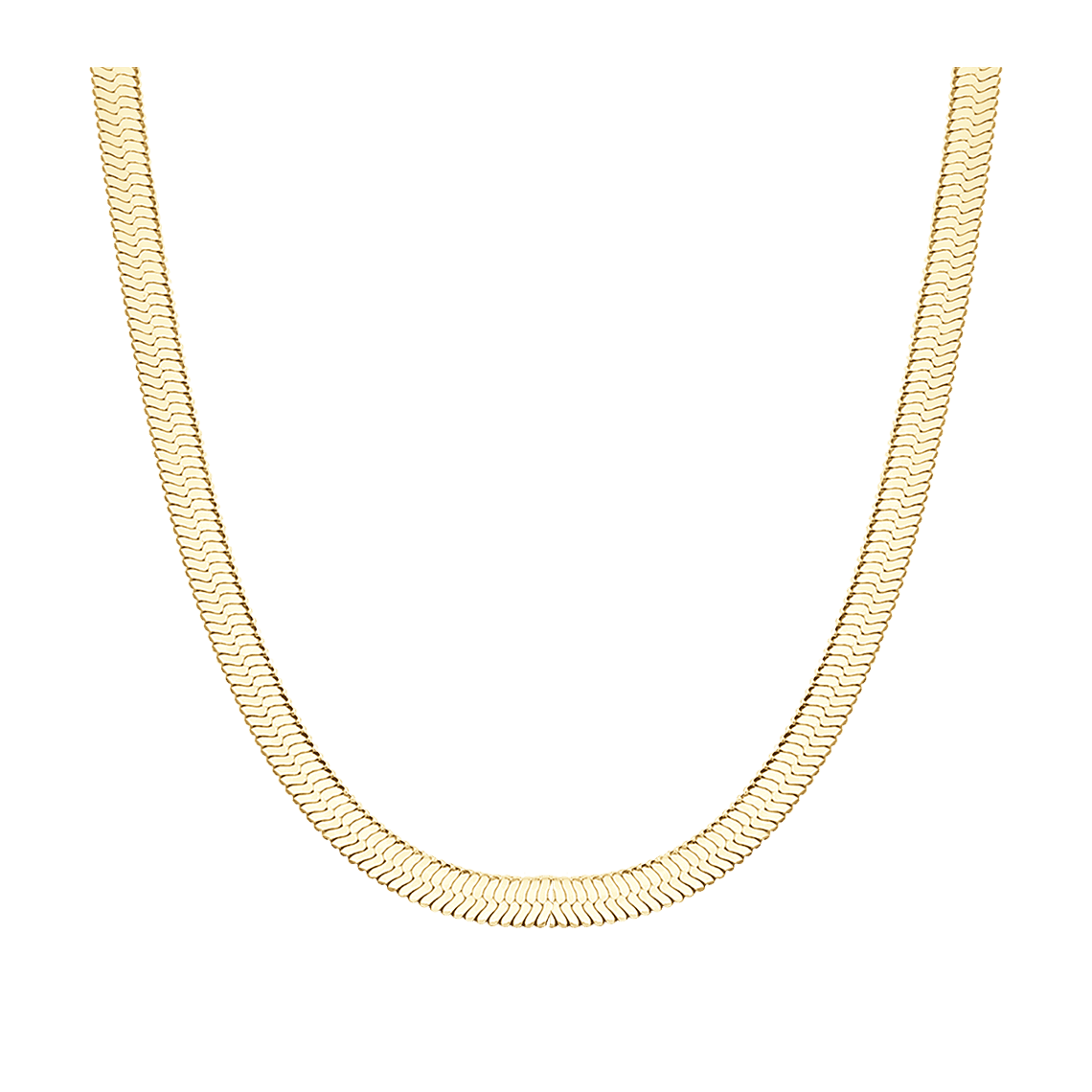 COLLANA DONNA SNAKE IN ACCIAIO IP GOLD