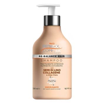 Retinol Complex Shampoo Intensivo Semi di Lino Collagene e Aloe Vera