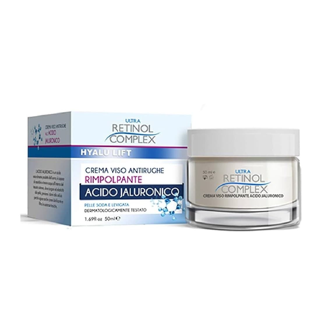 Retinol Complex Crema Viso Rimpolpante Acido Ialuronico 50ml
