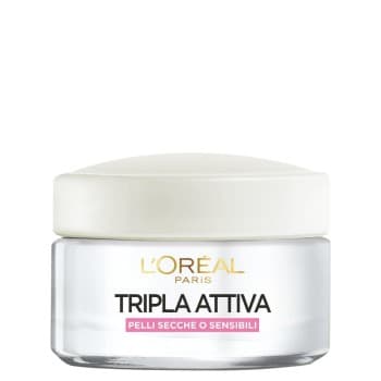 L Oreal Tripla Attiva Crema Idratante Viso Pelli Secche o Sensibili 50