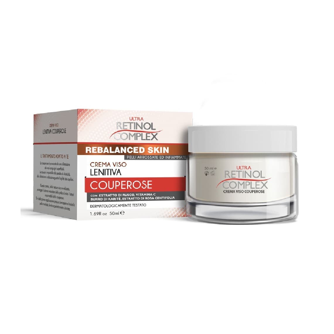 Retinol Complex Crema Viso Lenitiva Couperose 50ml