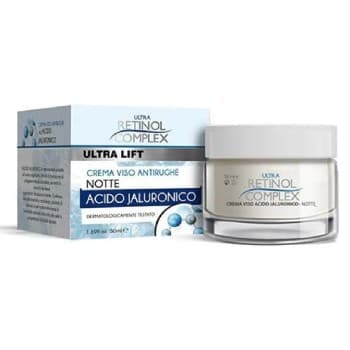 Retinol Complex Crema Viso Notte Acido Ialuronico Antirughe 50ml