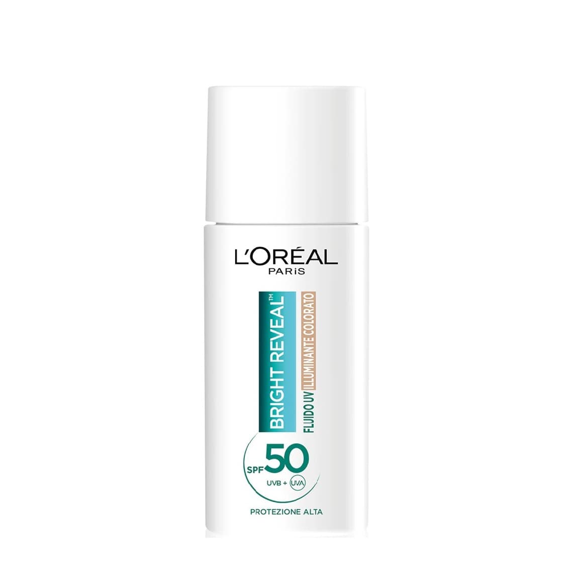 L'Oreal Bright Reveal Fluido UV Illuminante Colorato