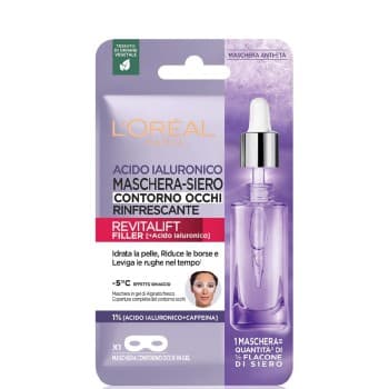 L'Oreal Revitalift Filler Maschera Siero Contorno Occhi