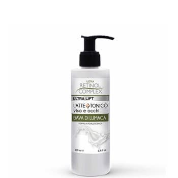 Retinol Complex Latte e Tonico Viso Occhi Bava Lumaca 200ml