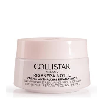 Collistar Rigenera Notte Crema Anti Rughe Riparatrice Viso e Collo