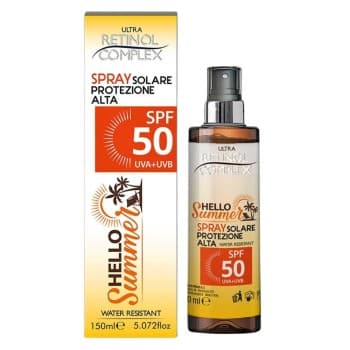 Spray Solare SPF 50 150ml Alta Protezione | Retinol Complex
