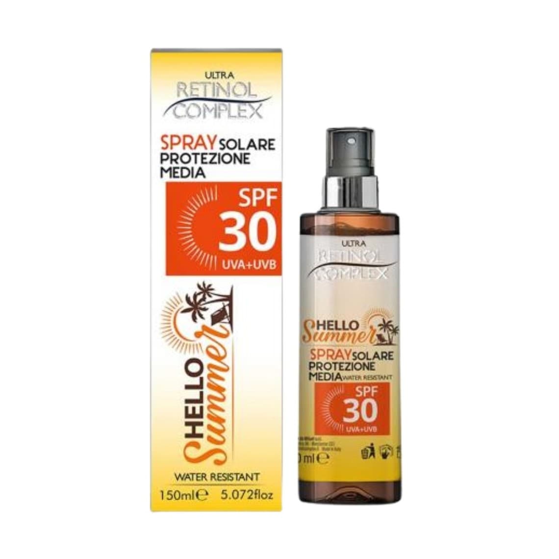 Spray Solare SPF 30 150ml Corpo | Retinol Complex