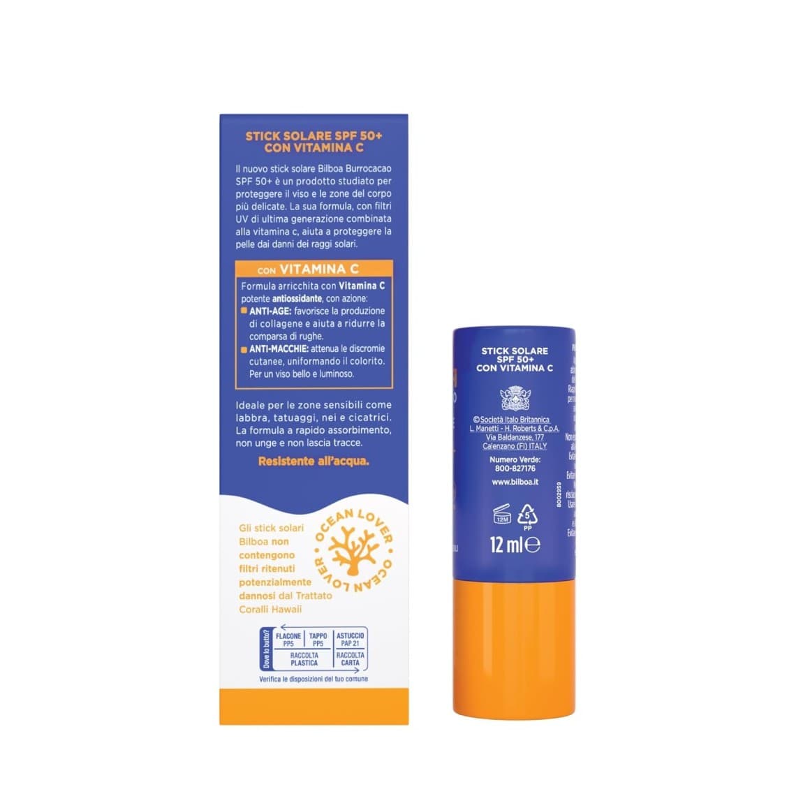 Stick Solare 50+ Molto Alta con Vitamina C