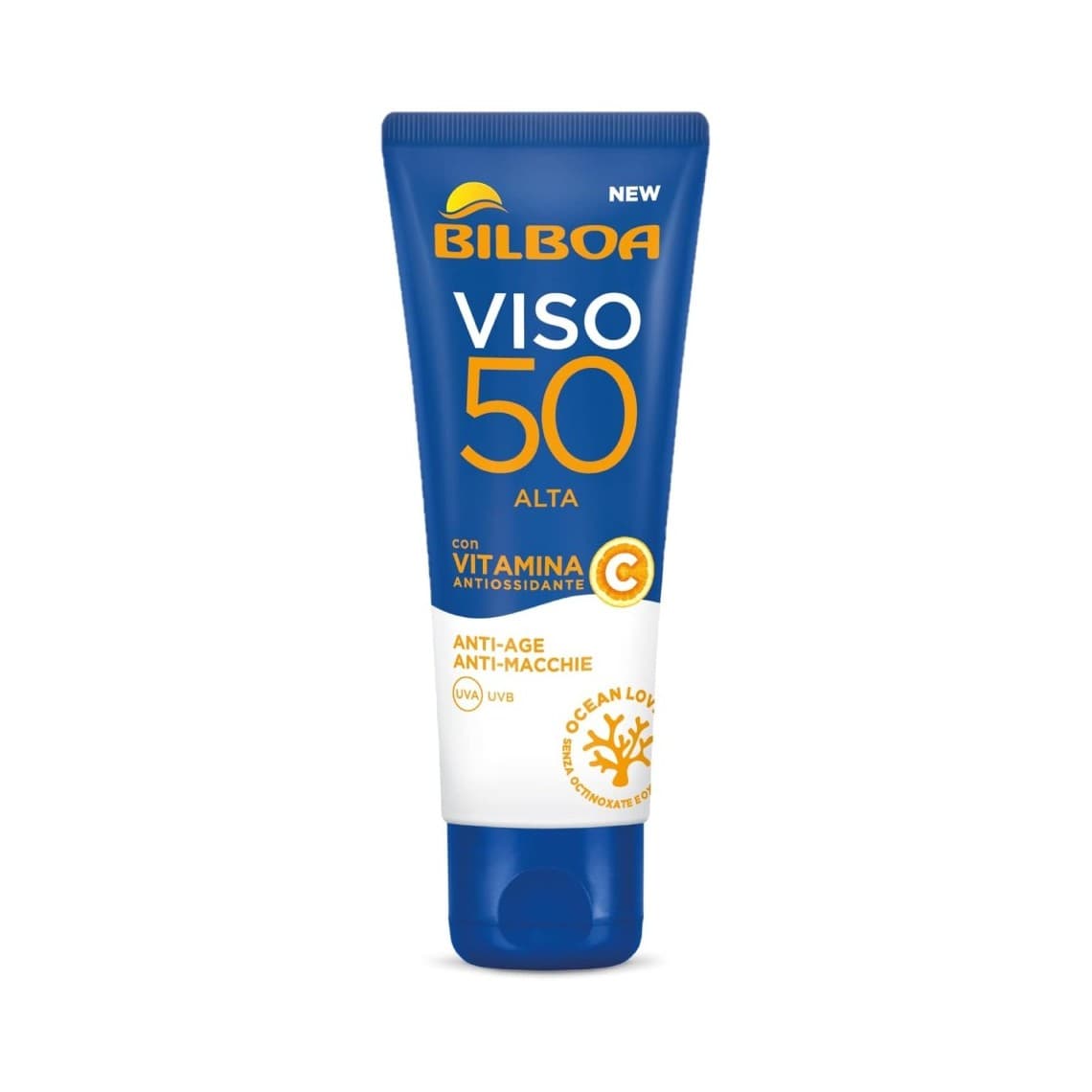 Bilboa Crema Solare Viso 50+ Molto Alta con Vitamina C