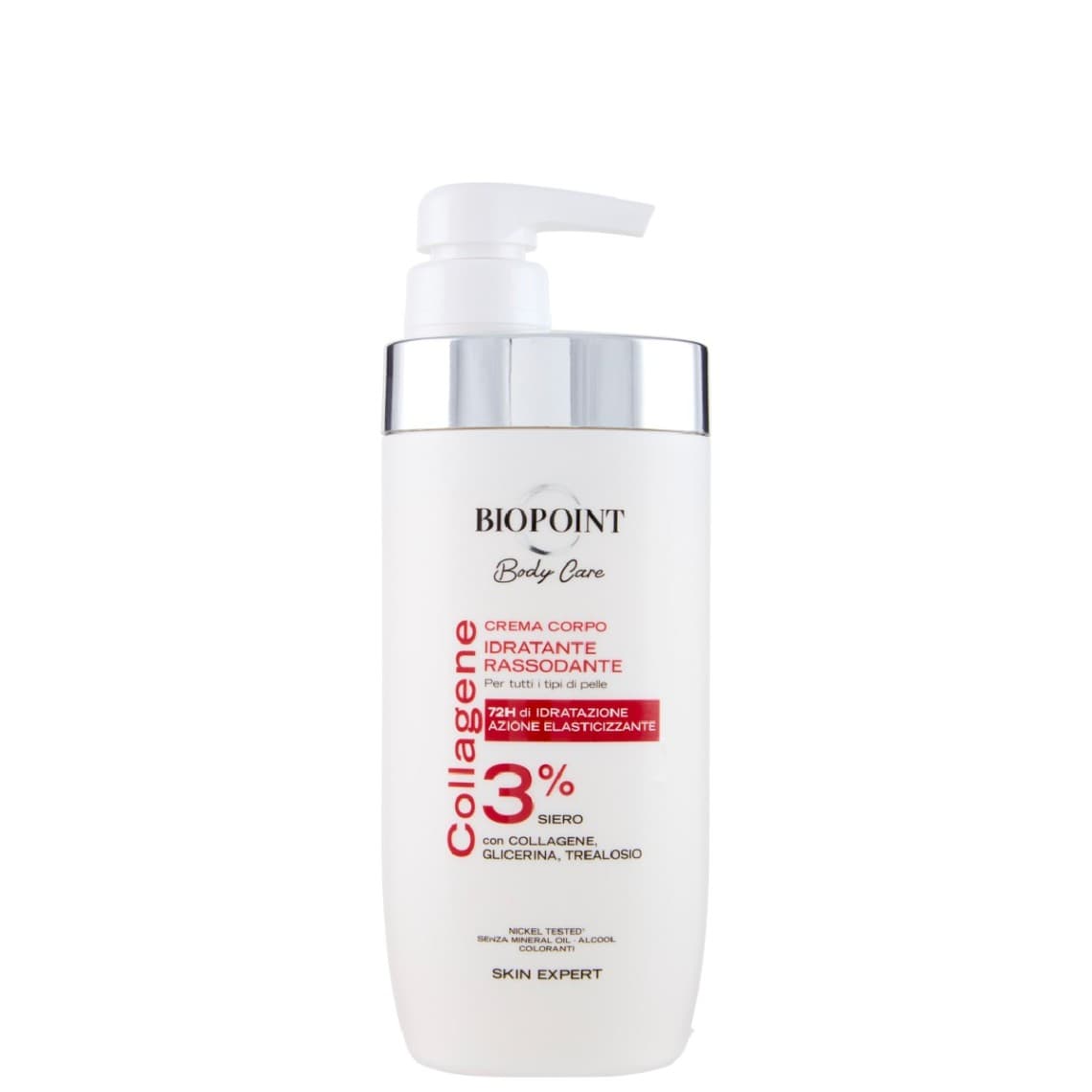 Biopoint Crema Corpo Idratante Rassodante Collagene 500ml