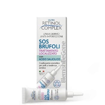 Retinol Complex Crema Viso Trattamento Localizzato SOS Brufoli 15ml