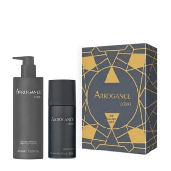 Arrogance Uomo Cofanetto Shower Gel 400ml + Deodorante 150ml