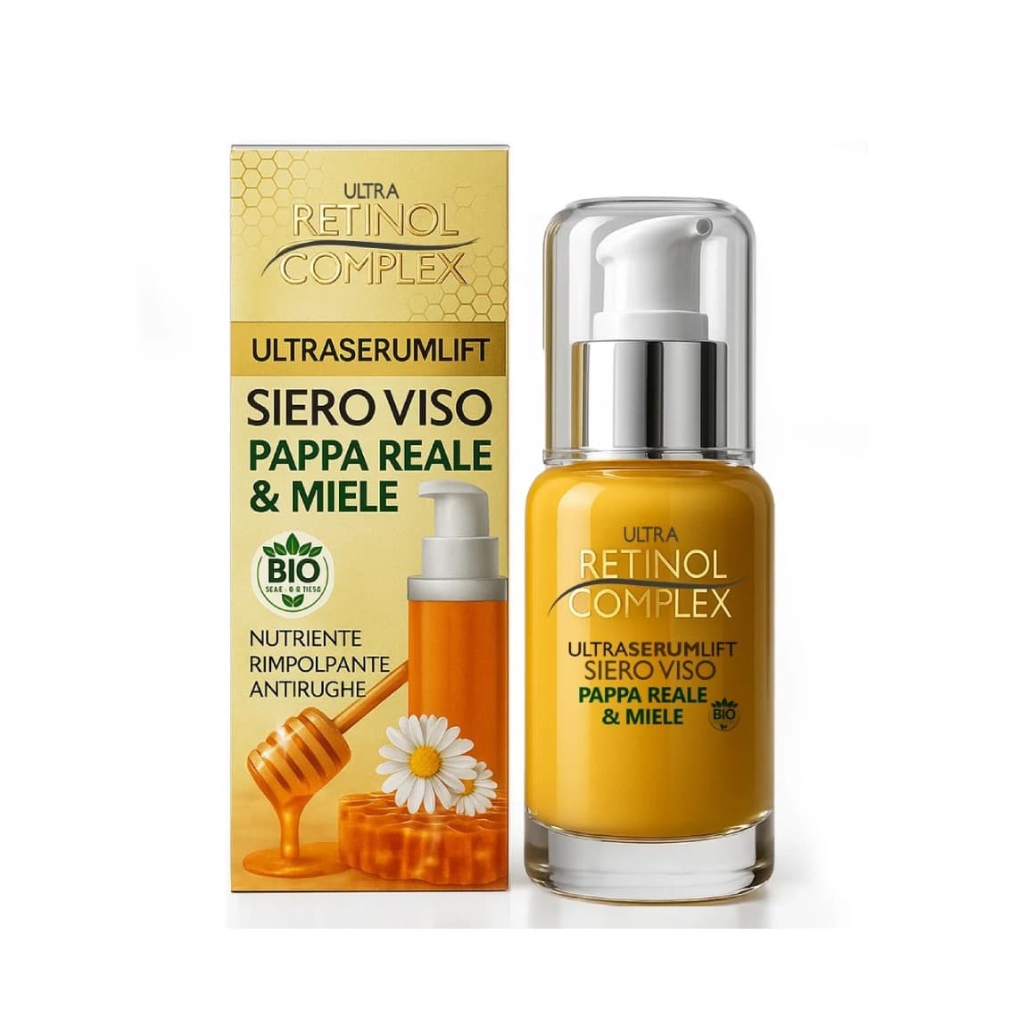 Siero Viso Pappa Reale & Miele 30ml