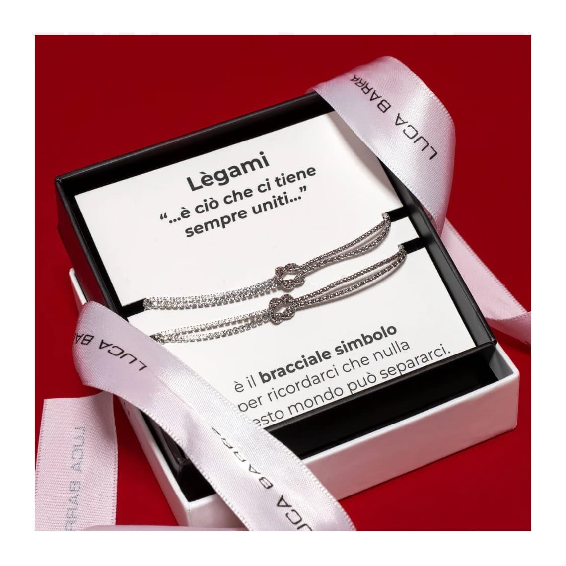 Bracciale Uomo in acciaio con nodo BA1924