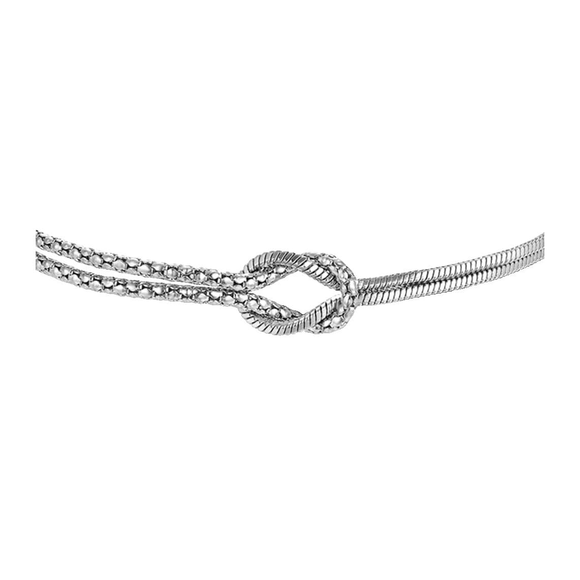 Bracciale Uomo in acciaio con nodo BA1924