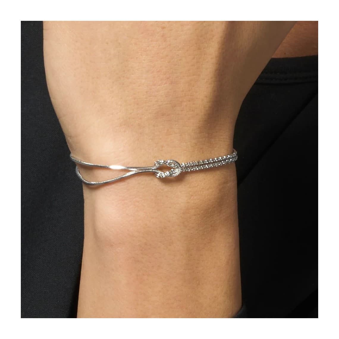 Bracciale Uomo in acciaio con nodo BA1924