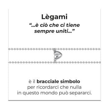 Luca Barra Bracciali Donna e Uomo in Acciaio Cuore Calamitato BK2946
