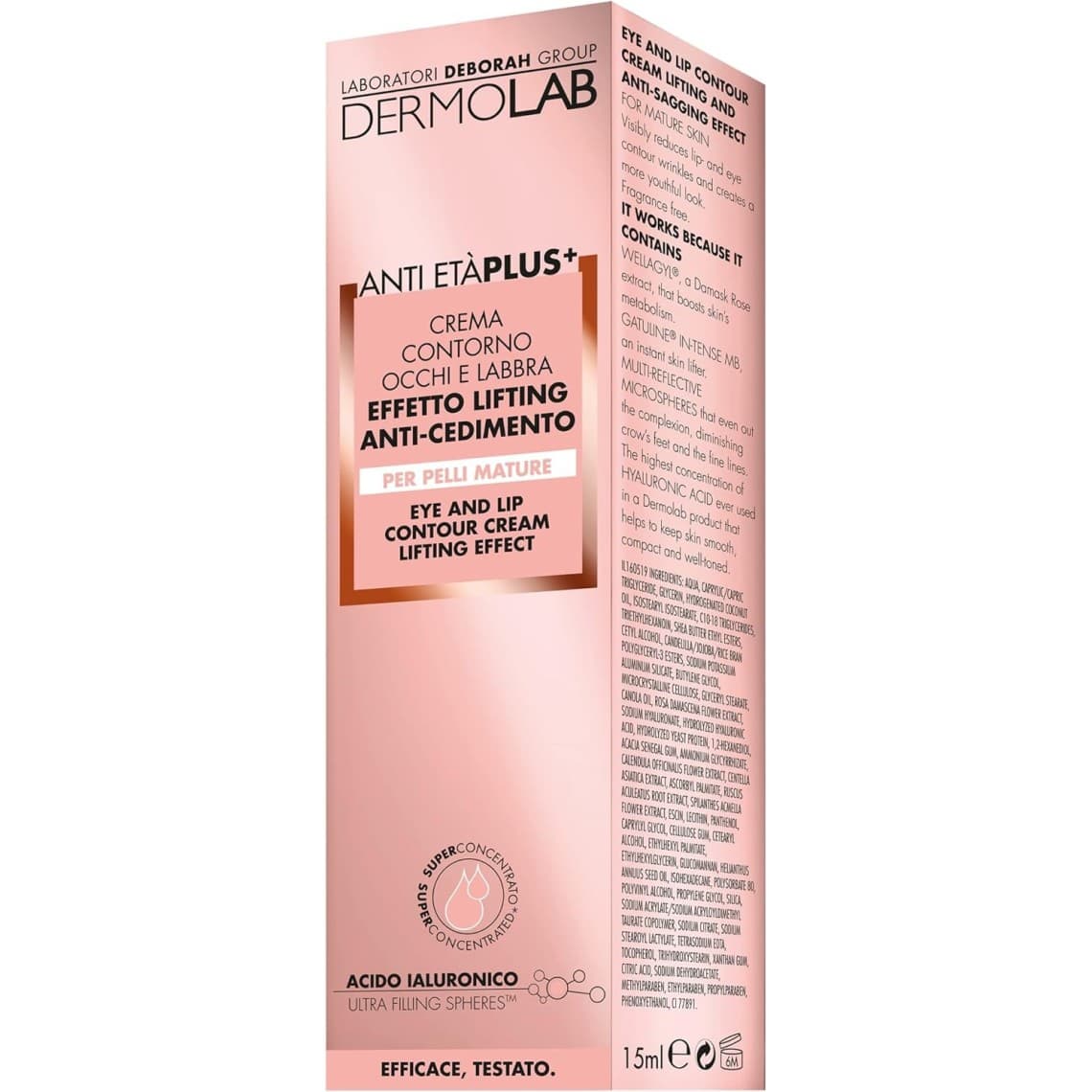 Anti Età Plus Crema Contorno Occhi e Labbra 15ml