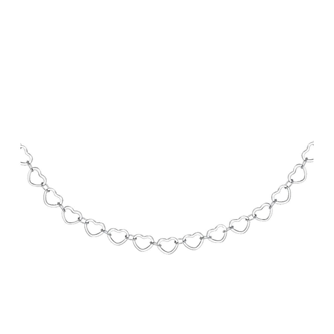 Collana Donna in Acciaio con Cuori CK2239