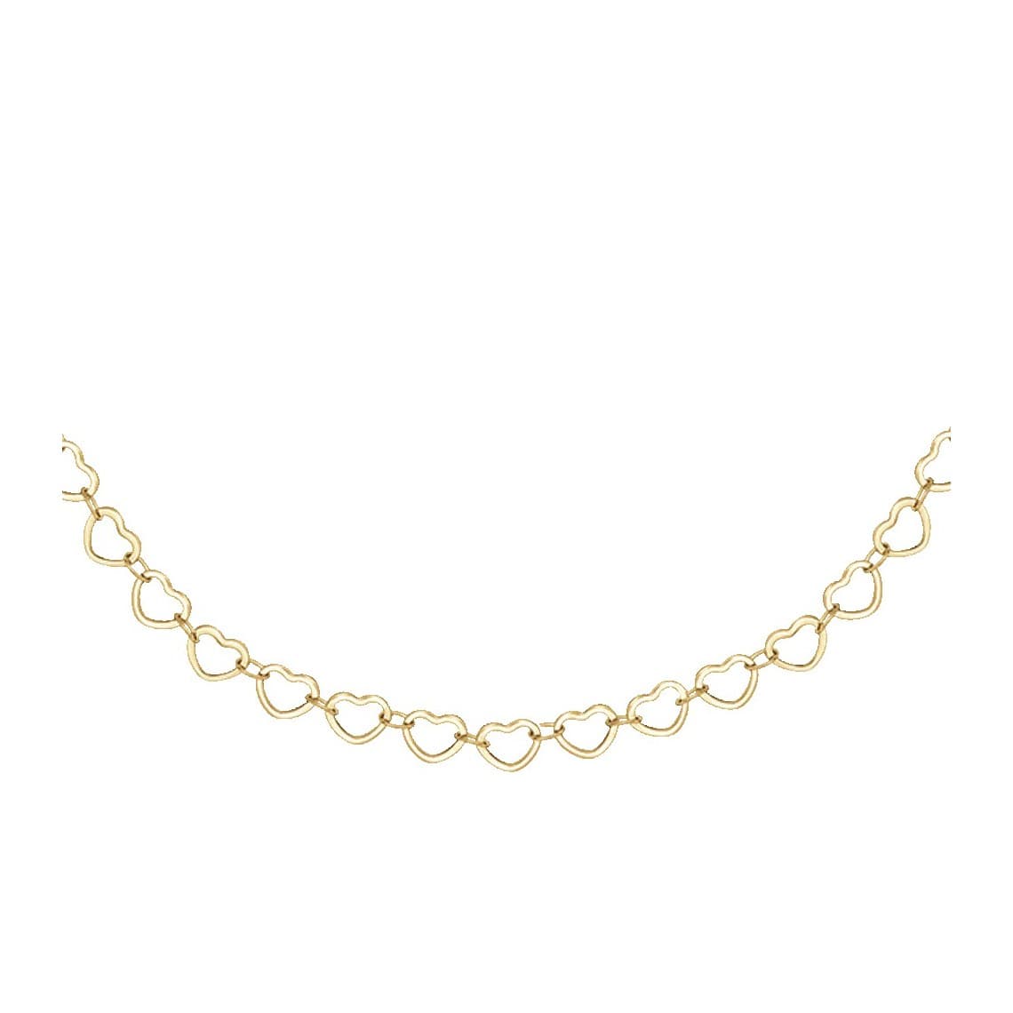 Collana Donna in Acciaio IP GOLD con Cuori CK2241