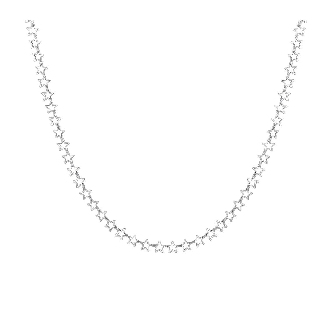 Luca Barra Collana Donna in Acciaio con Stelle CK2243