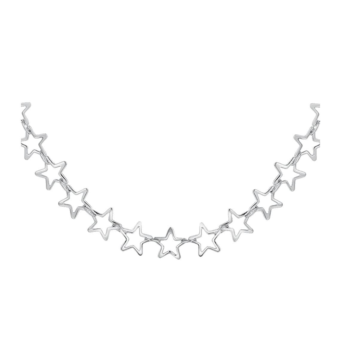 Collana Donna in Acciaio con Stelle CK2242
